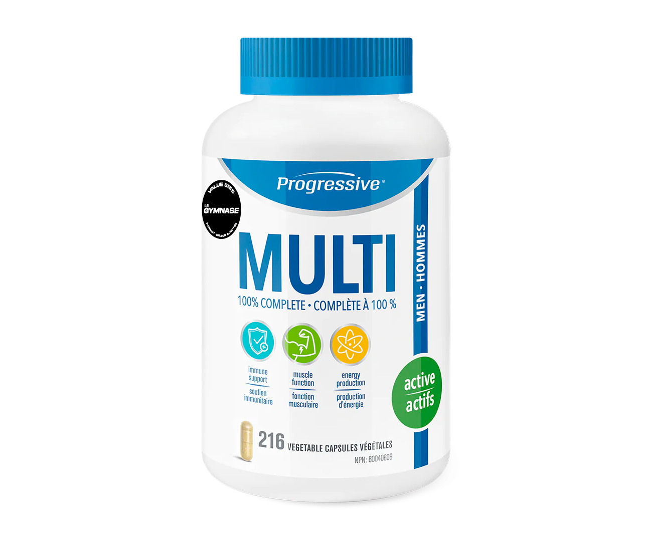 Multivitamin Active homme 216 caps